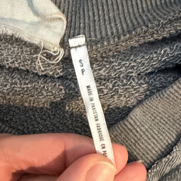 Urban Outfitters Gray V-Neck Sweater - Picture 3 of 4